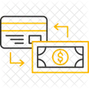 Zahlungsmethode Transaktionsoptionen Zahlungssystem Symbol