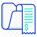 Zahlungsordner  Symbol
