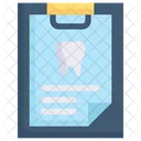 Zahnarztbericht  Symbol