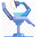 Zahnarztstuhl  Symbol
