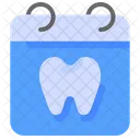 Kalender Dental Zahnarzt Symbol