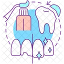Zahnbindung  Symbol