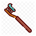 Zahnburste Zahnpasta Zahnreiniger Symbol