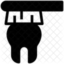 Zahnburste Reinigung Zahn Symbol