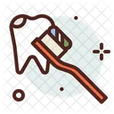 Zahnburste Zahnburste Zahnpflege Symbol