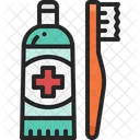 Zahnburste Zahnpasta Zahnarzt Symbol