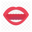 Zahne Lippen Mund Symbol