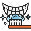 Zähne putzen  Symbol