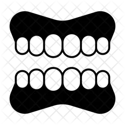Zahnersatz  Symbol