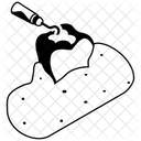 Zahnfüllung  Symbol