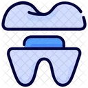 Implantat Krone Dental Symbol