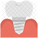 Zahn Implantat Dental Symbol