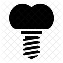 Zahnimplantat  Symbol