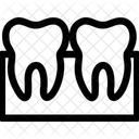 Dental Zahnarzt Zahnfleisch Symbol