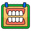 Zahnersatz Zahnmedizin Zahne Symbol