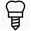 Zahnarztliches Instrument Zahnwerkzeug Plaque Entferner Symbol