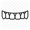 Zahnersatz Karies Teilprothese Symbol