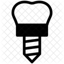 Zahnprothese Zahnarztliches Instrument Zahnarztliches Werkzeug Symbol