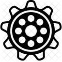 Zahnrader Technik Mechanismus Symbol