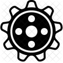 Zahnrader Technik Mechanismus Symbol