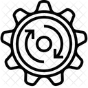 Zahnrader Technik Mechanismus Symbol