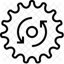 Zahnrader Technik Mechanismus Symbol