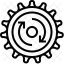 Zahnrader Technik Mechanismus Symbol