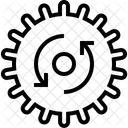 Zahnrader Technik Mechanismus Symbol