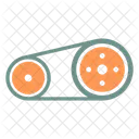 Zahnriemen Auto Getriebe Symbol