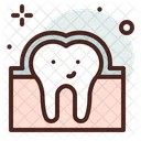 Zahnschmelz Zahn Dental Symbol