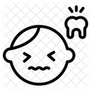 Zahnschmerzen Symbol