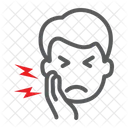 Zahnschmerzen Schmerzen Schmerzen Symbol