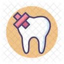 Zahnschmerzen Symbol
