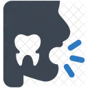 Alarm Gesicht Zahnschmerzen Symbol