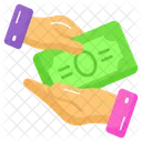 Giving Money Zakat Icon