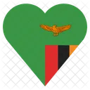 Zambia Flag Country Icon