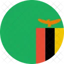 Zambia Flag Country Icon