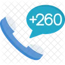 Zambia Dial Code  Icon