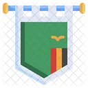 Zambia Flag  Icon