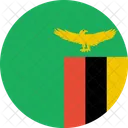 Zambia Flag World Icon