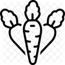 Zanahoria  Icono