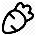Zanahoria Icono