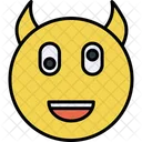 Zany Devil Emoticons Icon