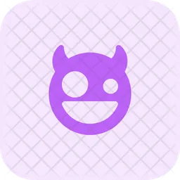 Zany Devil Emoji Icon