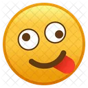 Zany Face Emoji Emoticon Icon