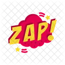 Zap Bubble Chatting Communication Icon