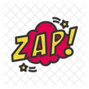 Zap Bubble Chat Comunicacion Icono