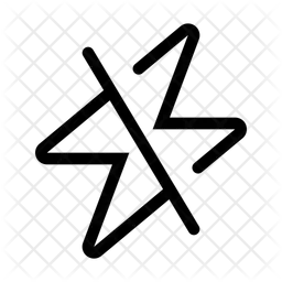 Zap Off  Icon