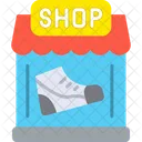 Tienda de zapatos  Icono