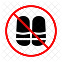 Calzado Zapatilla No Permitido Icon